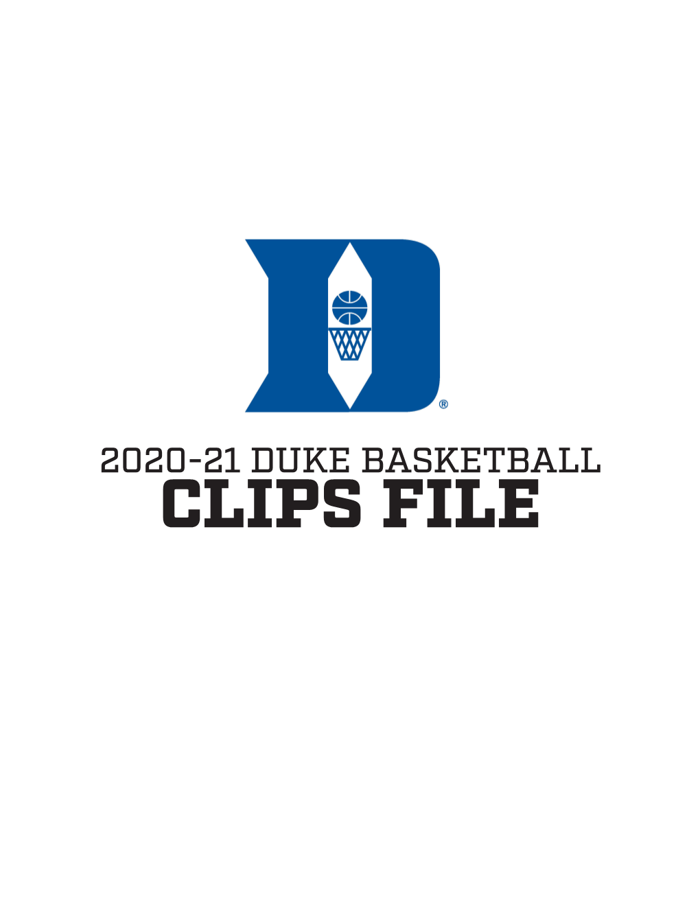 2020-21 Duke Basketball