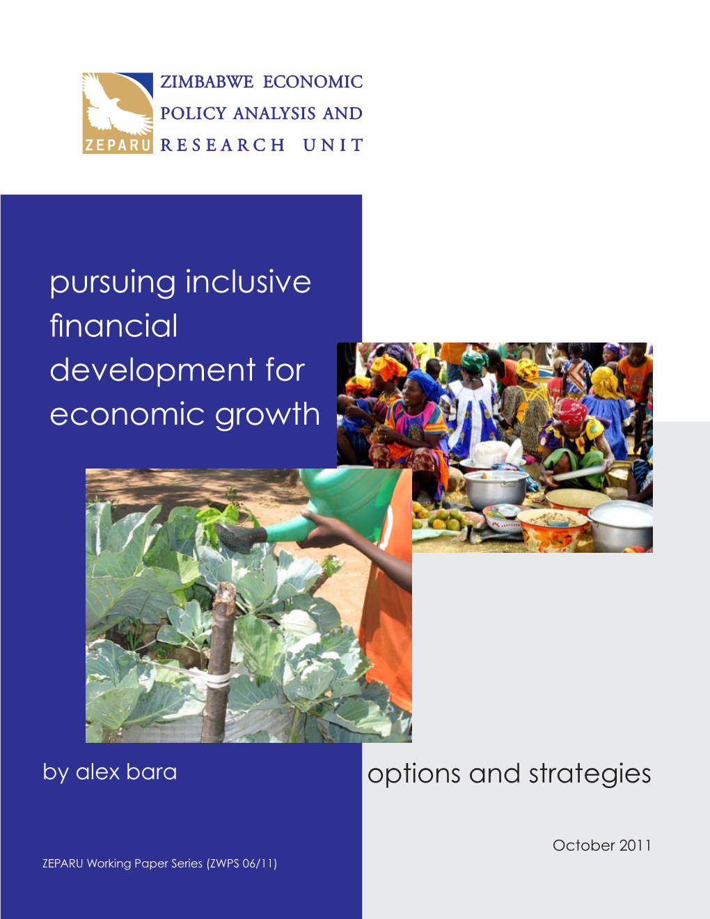 Pursuing Inclusive Financial Development for Economic Growth
