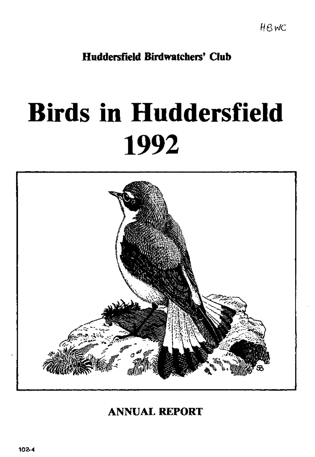 Birds in Huddersfield 1992