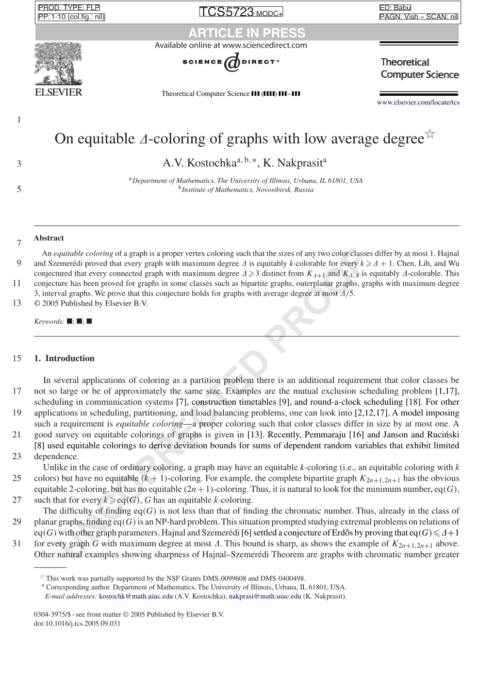 UNCORRECTED PROOF 37 Vq−1 W1