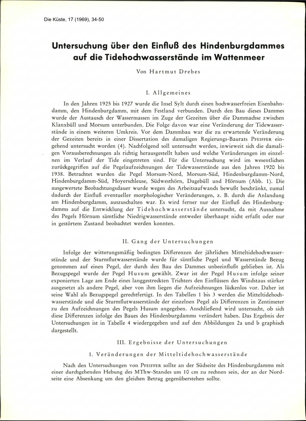 Die Küste, 17 (1969), 34-50