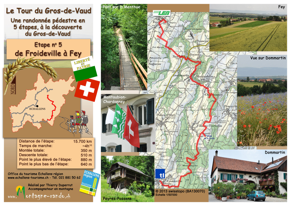 Le Tour Du Gros-De-Vaud Aujourd’Hui Recensés Dans La Liste Des Traditions Vivantes Ainsi Que La Tour Du Château Étaient, Alors, Réalisées En Du Canton De Vaud