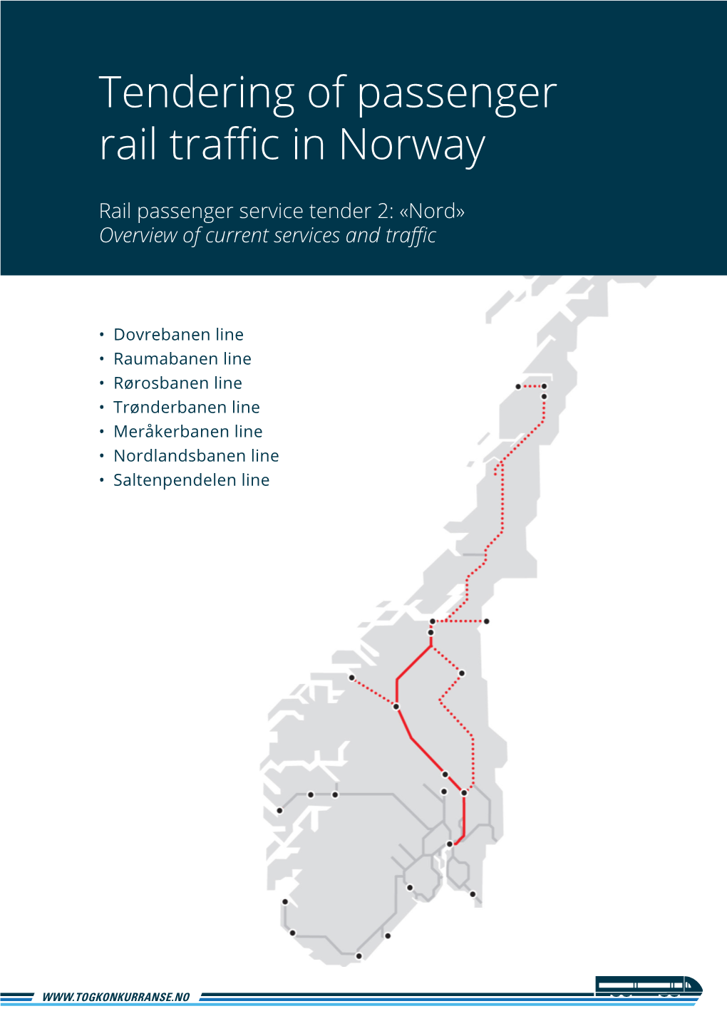 Tendering of Passenger Rail Traffic in Norway