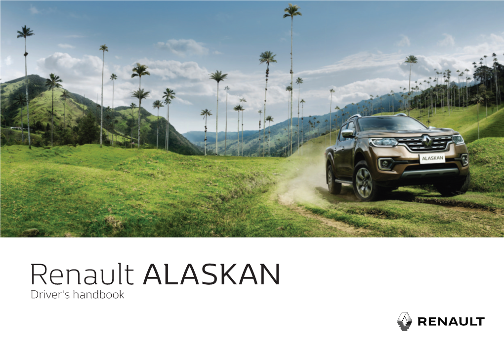 Renault ALASKAN Driver's Handbook Foreword