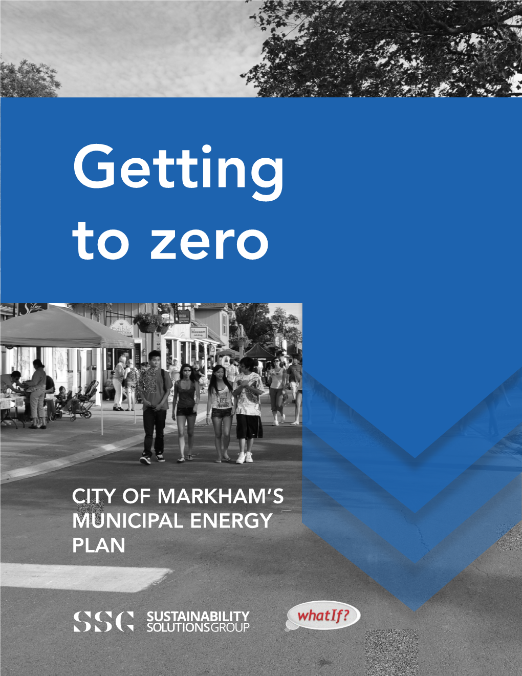 City of Markham's Municipal Energy Plan (Cover Page and Table Of