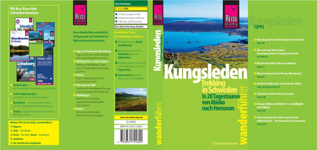 Wanderführer Kungsleden – Trekking in Schweden Erschienen Im REISE KNOW-HOW Verlag Peter Rump Gmbh Osnabrücker Str