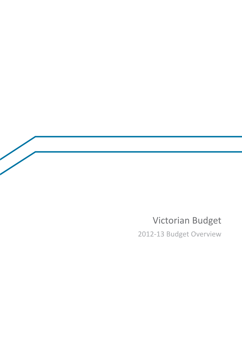 Victorian Budget Overview