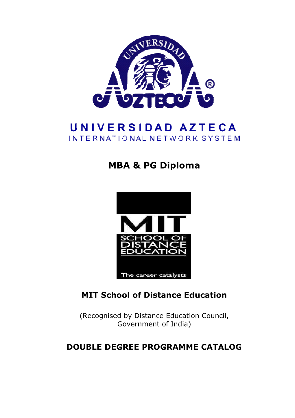 MBA & PG Diploma