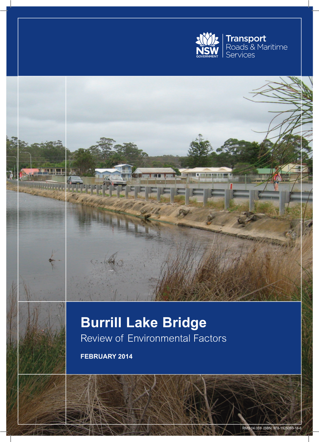 Burrill Lake Bridge Review of Environmental Factors