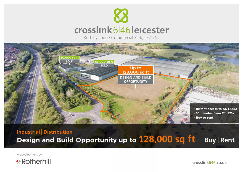 Design and Build Opportunity up to 128,000 Sq Ft Buy Rent