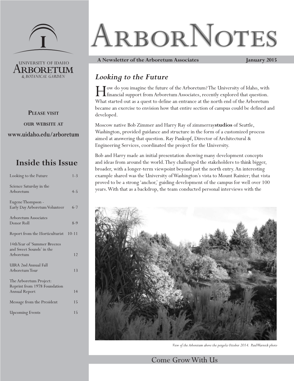 How Do You Imagine the Future of the Arboretum?