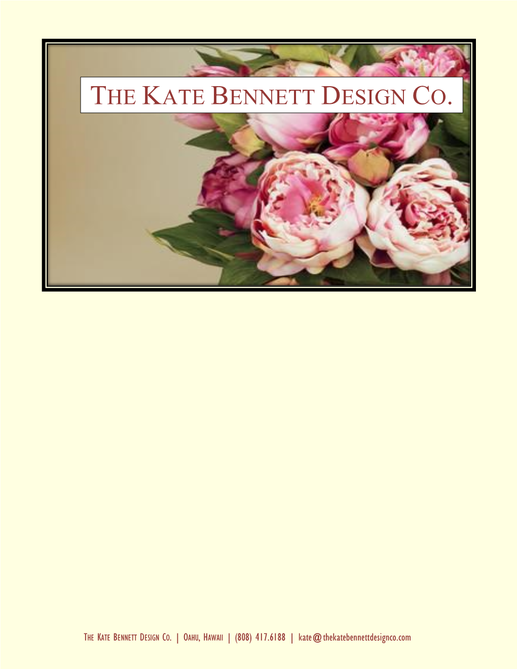 The Kate Bennett Design Co