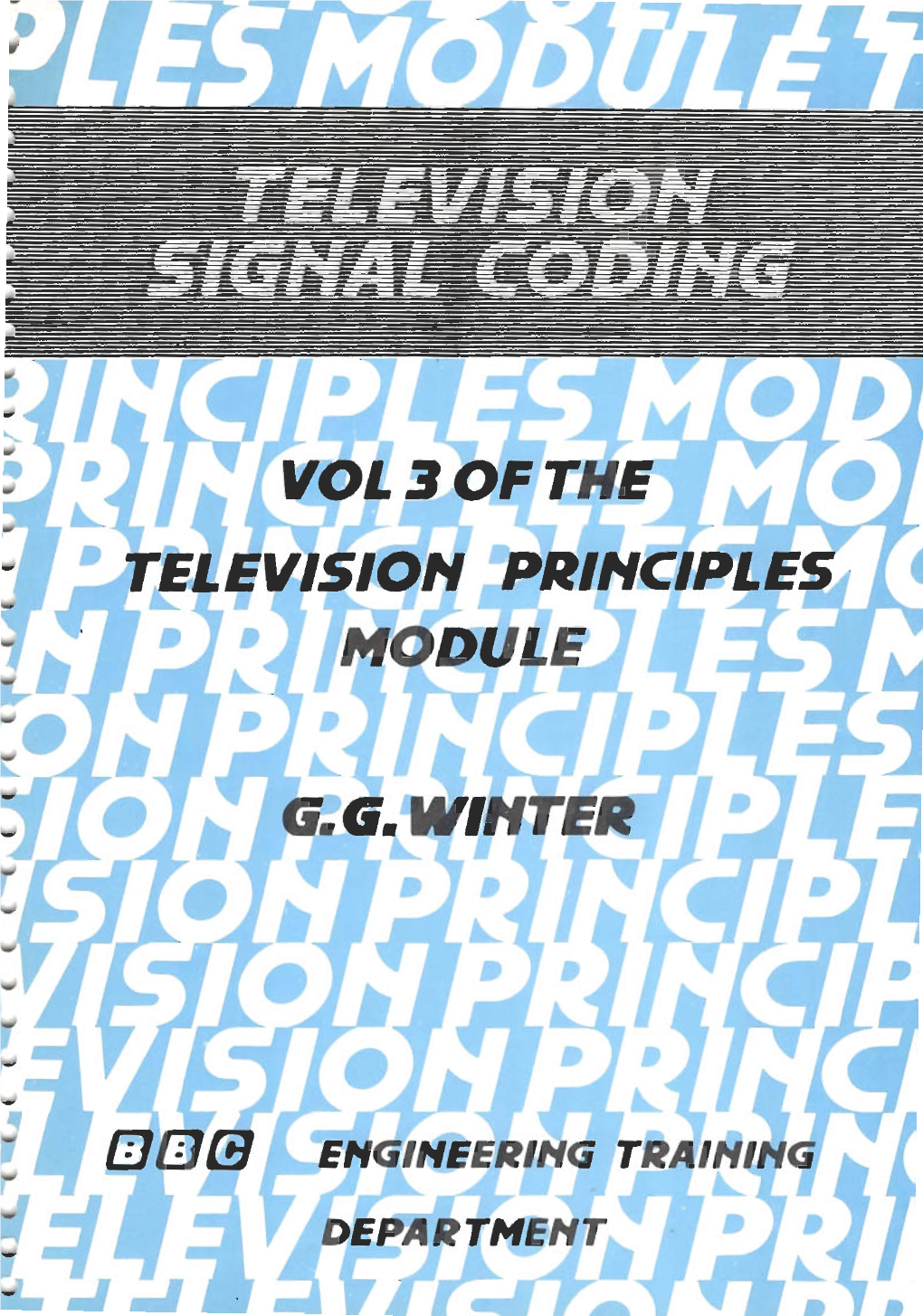 Television Principles Vol. 3