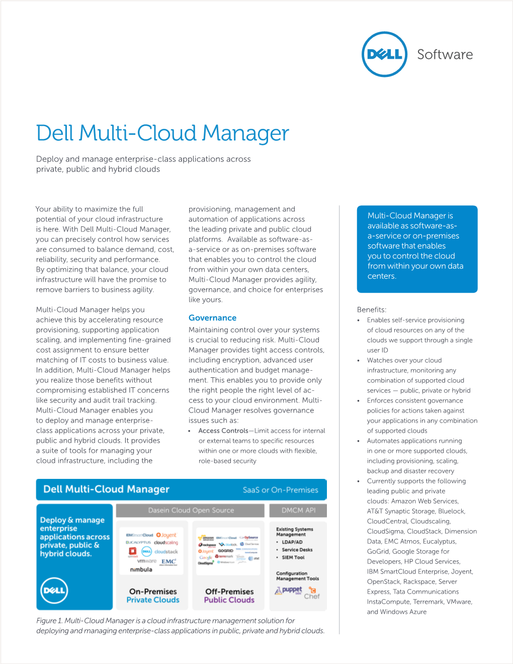 Dell Multi-Cloud Manager