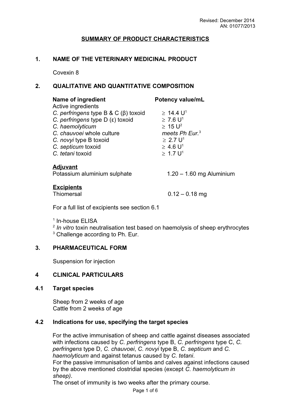 1. Name of the Veterinary Medicinal Product s36