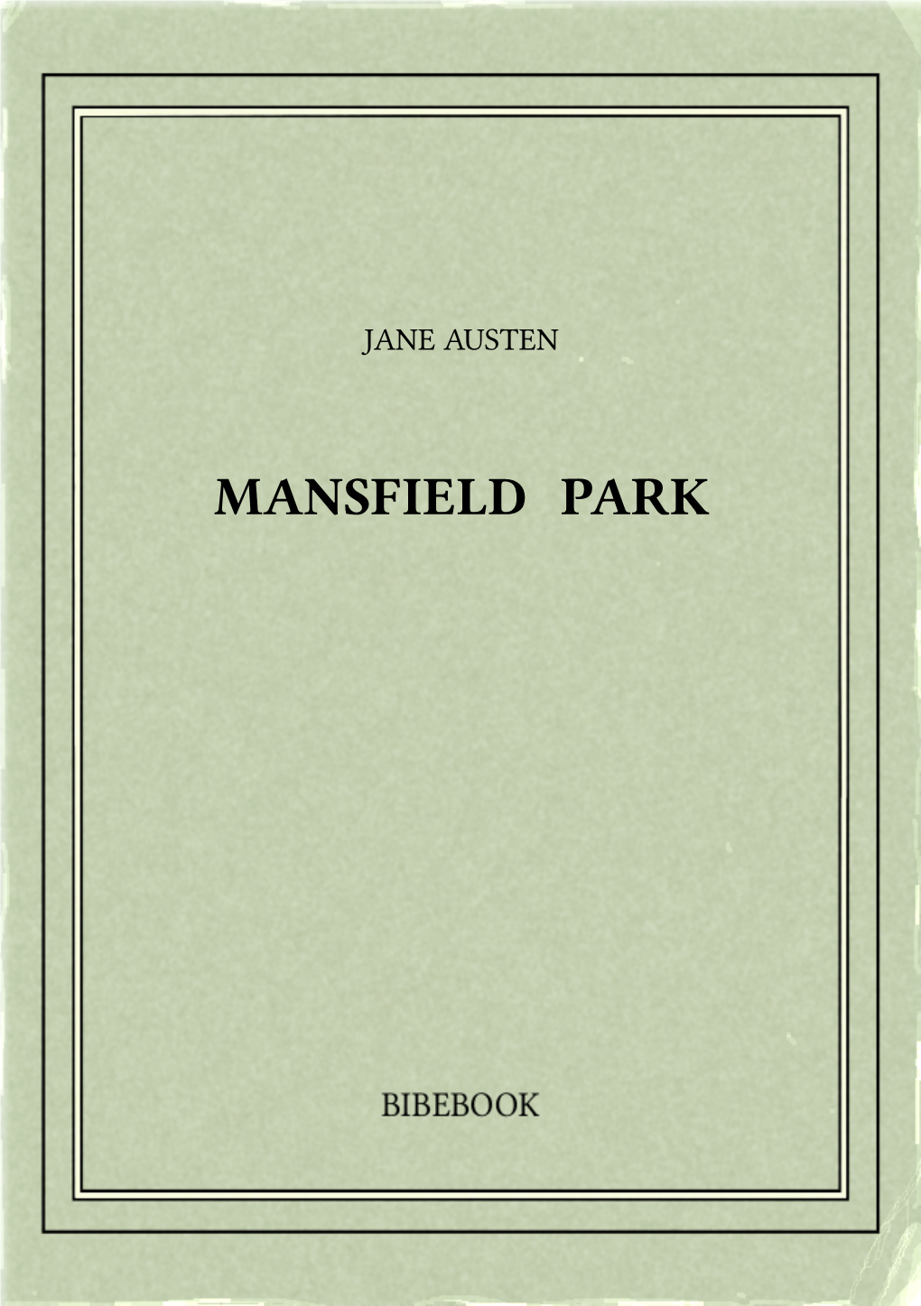 Mansfield Park Jane Austen