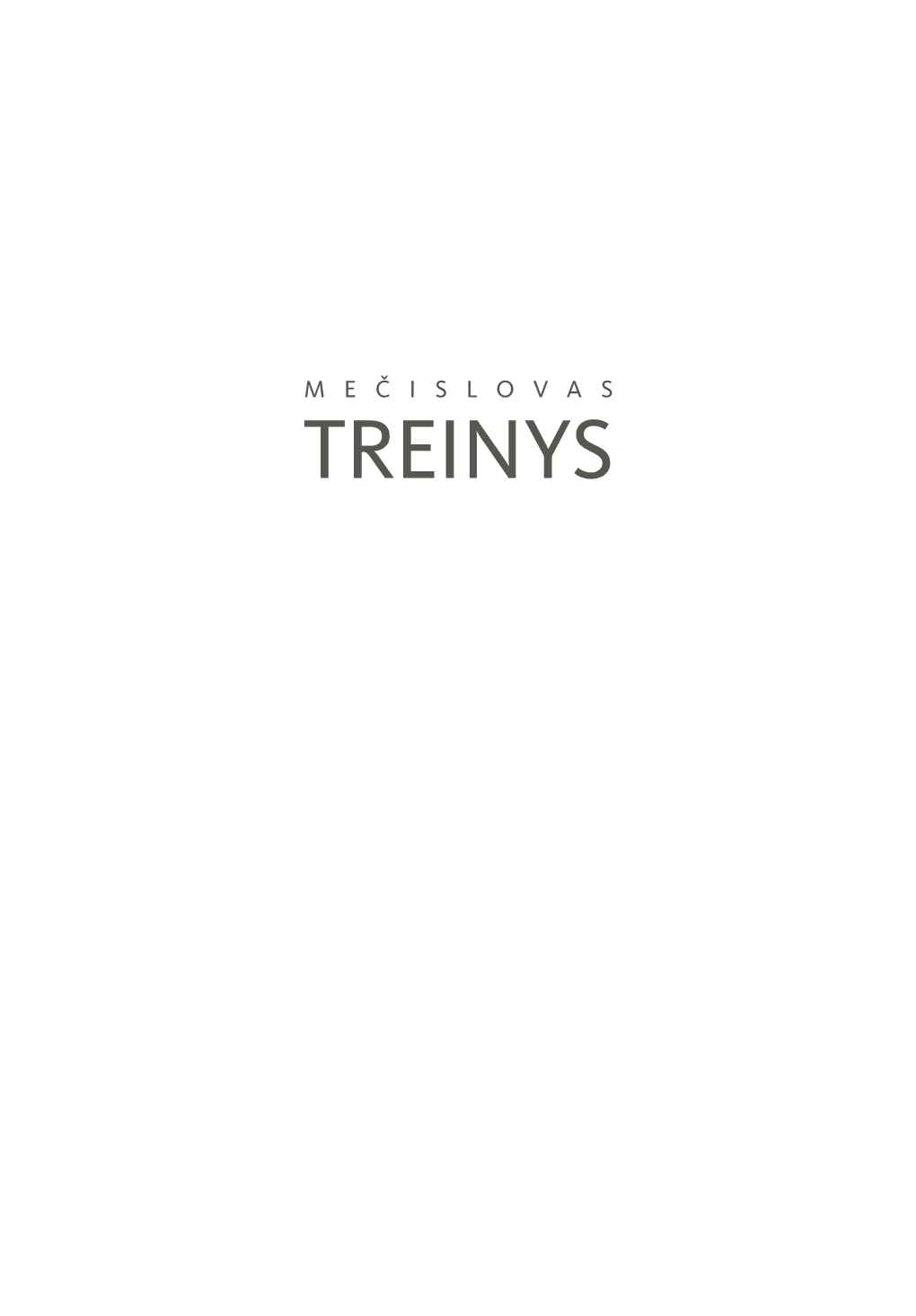 TREINYS Lietuvos Respublikos Seimo Narys Prof