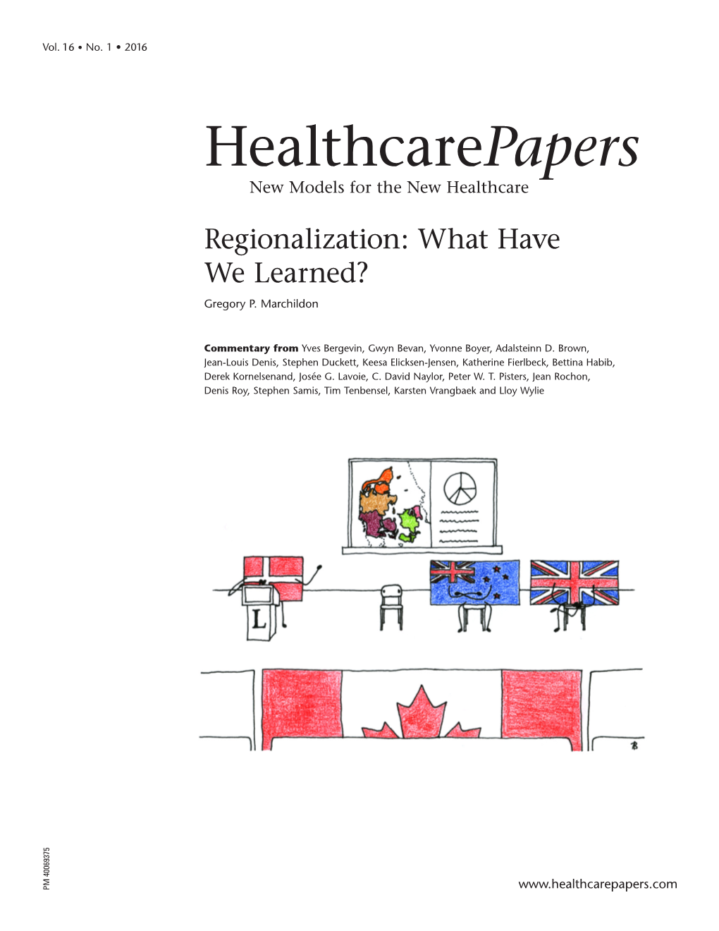 Healthcarepapers New Models for the New Healthcare