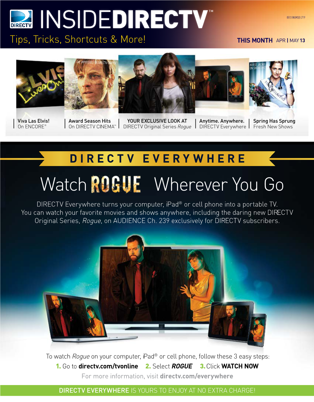 DIRECTV Everywhere Fresh New Shows