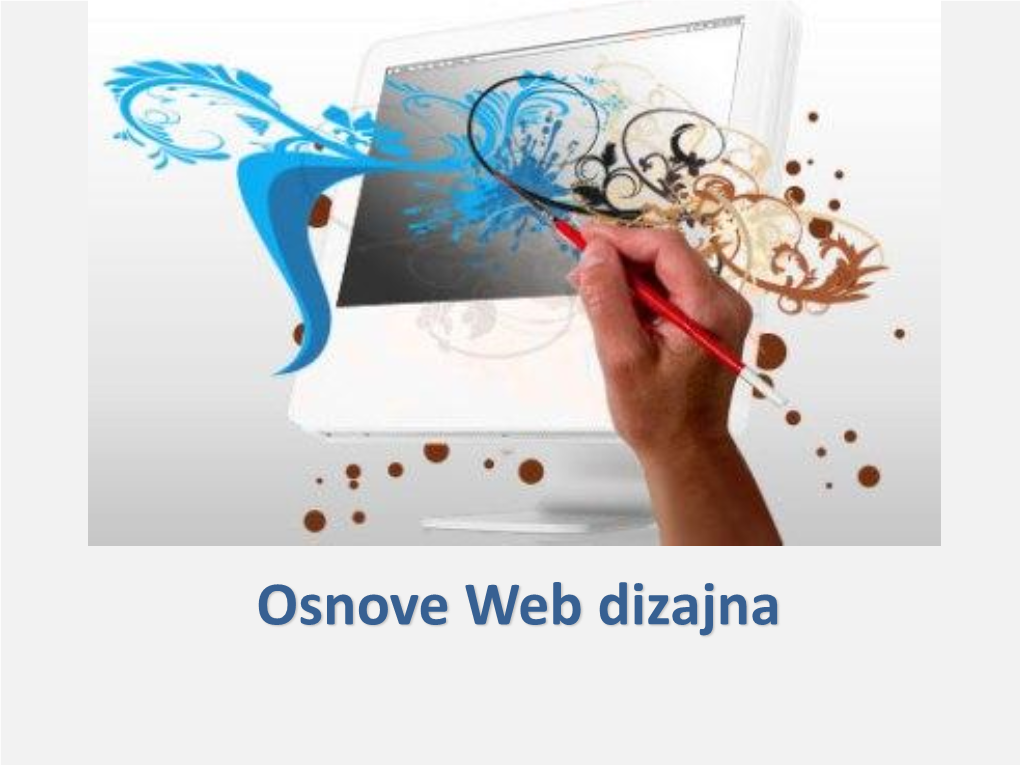 Osnove Web Dizajna Web Dizajn