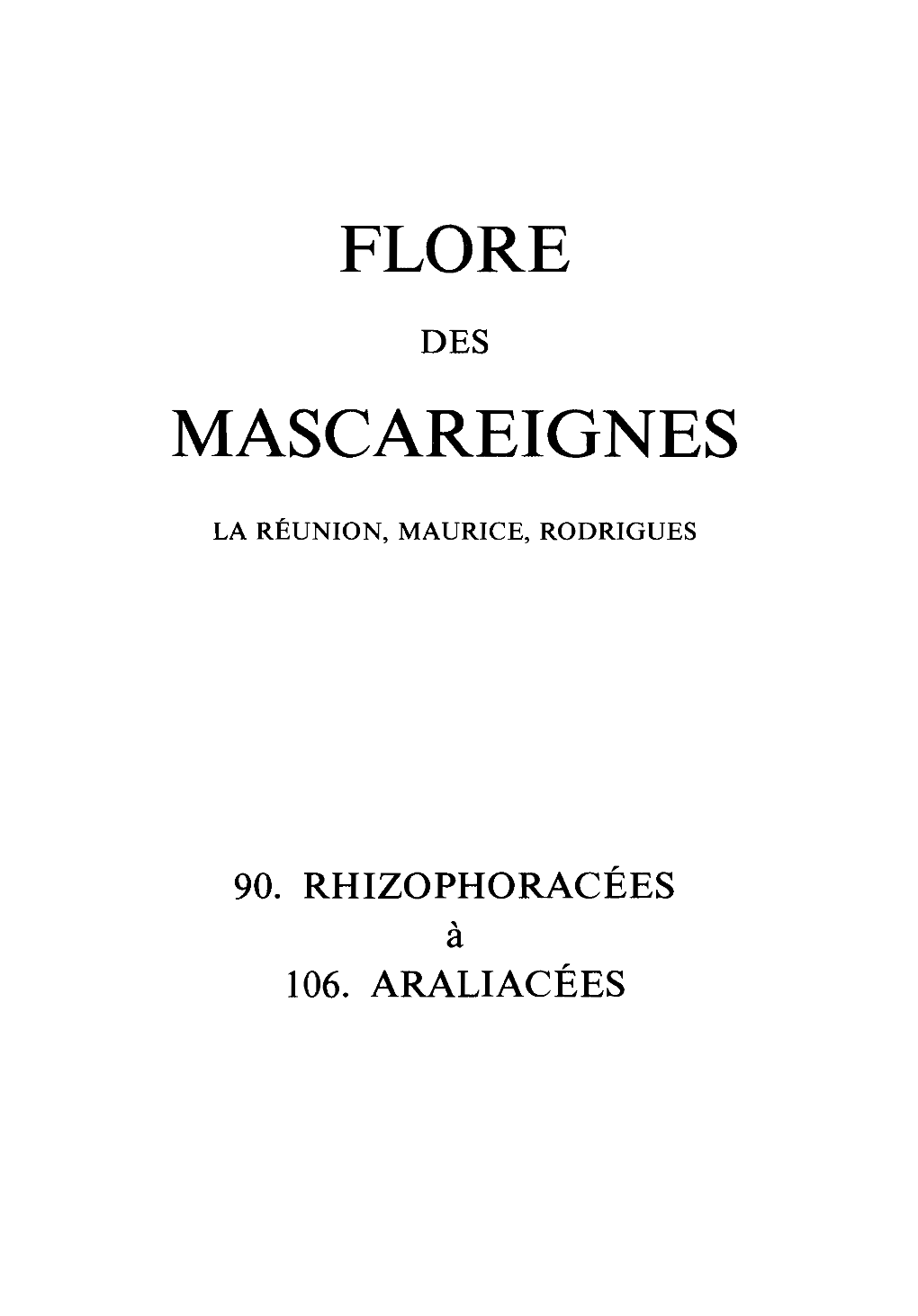 Mascareignes