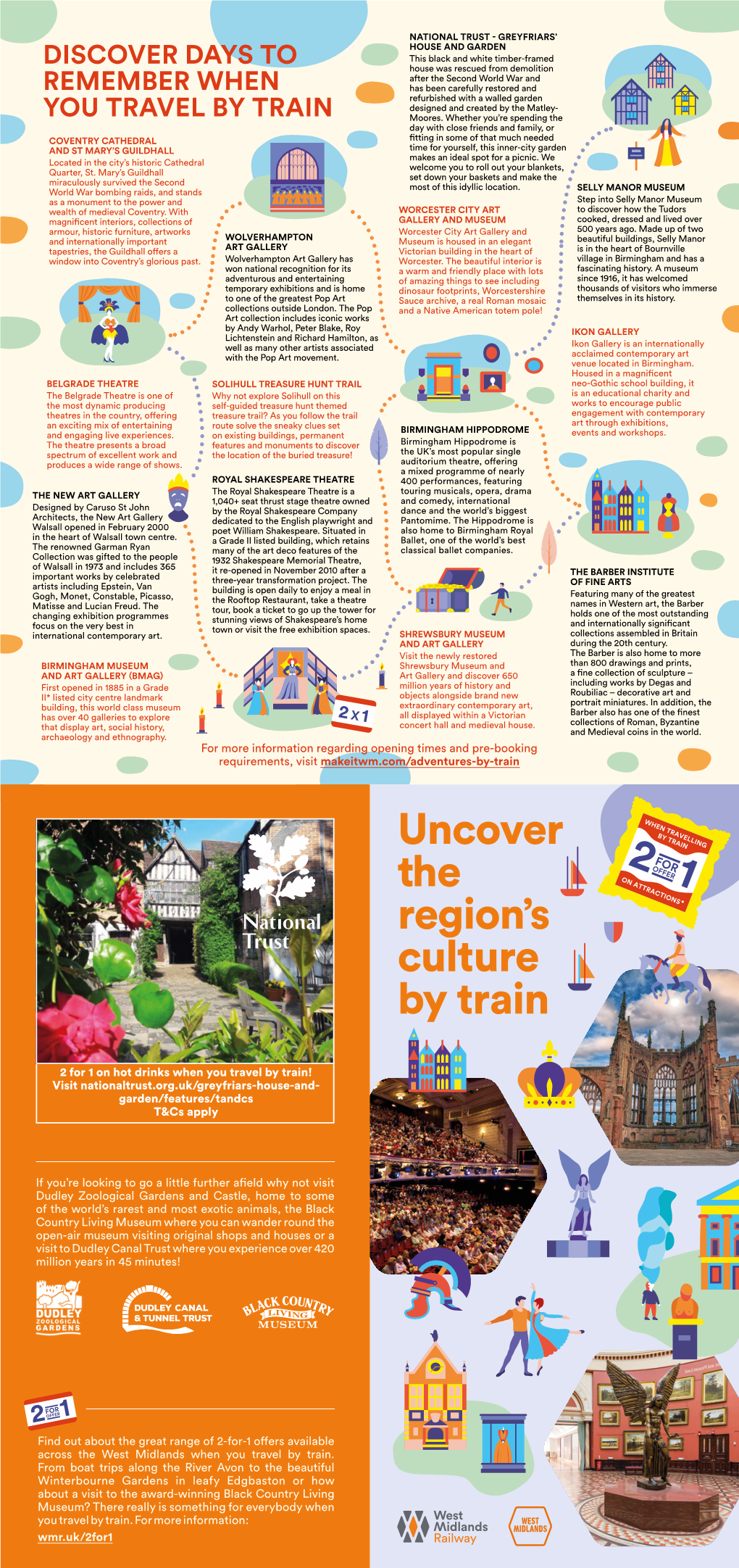 Uncover the Region's Culture by Train