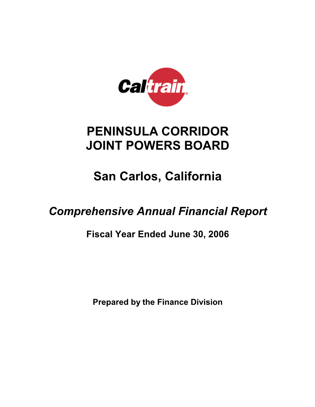 Peninsula Corridor Joint Powers Board