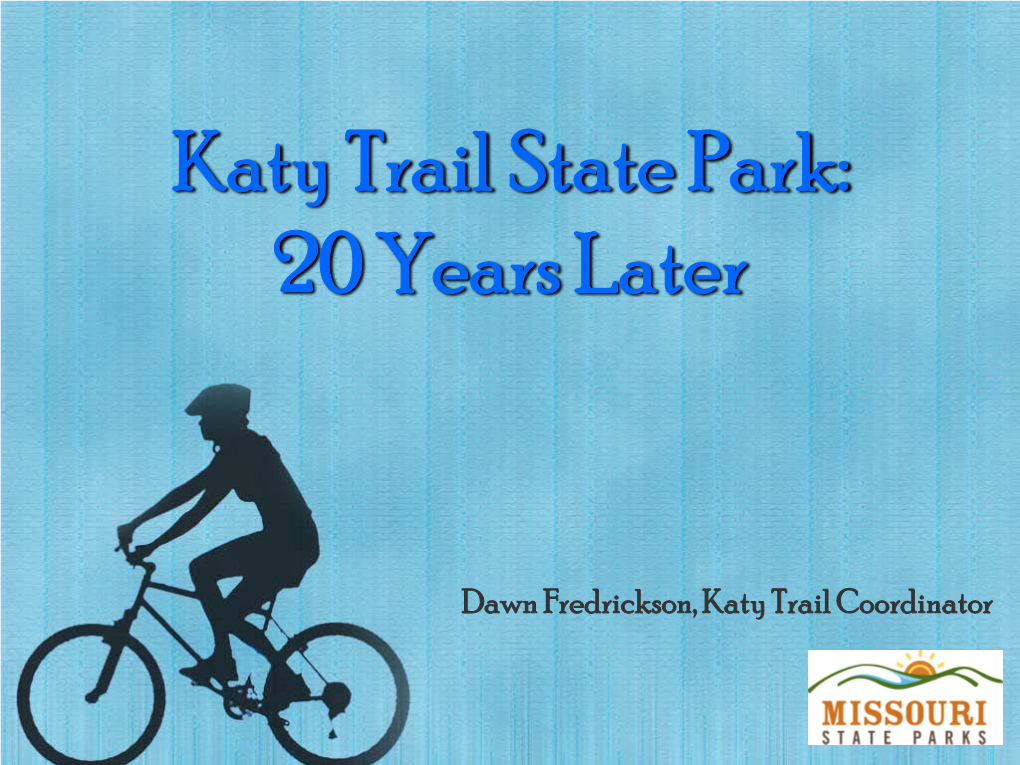 Bicycling in Missouri's State Parks
