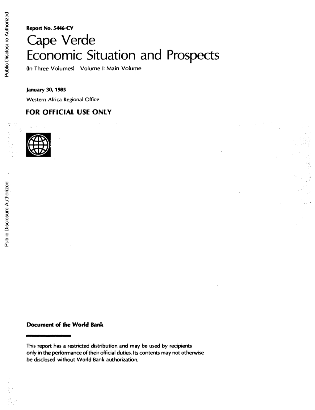 World Bank Document