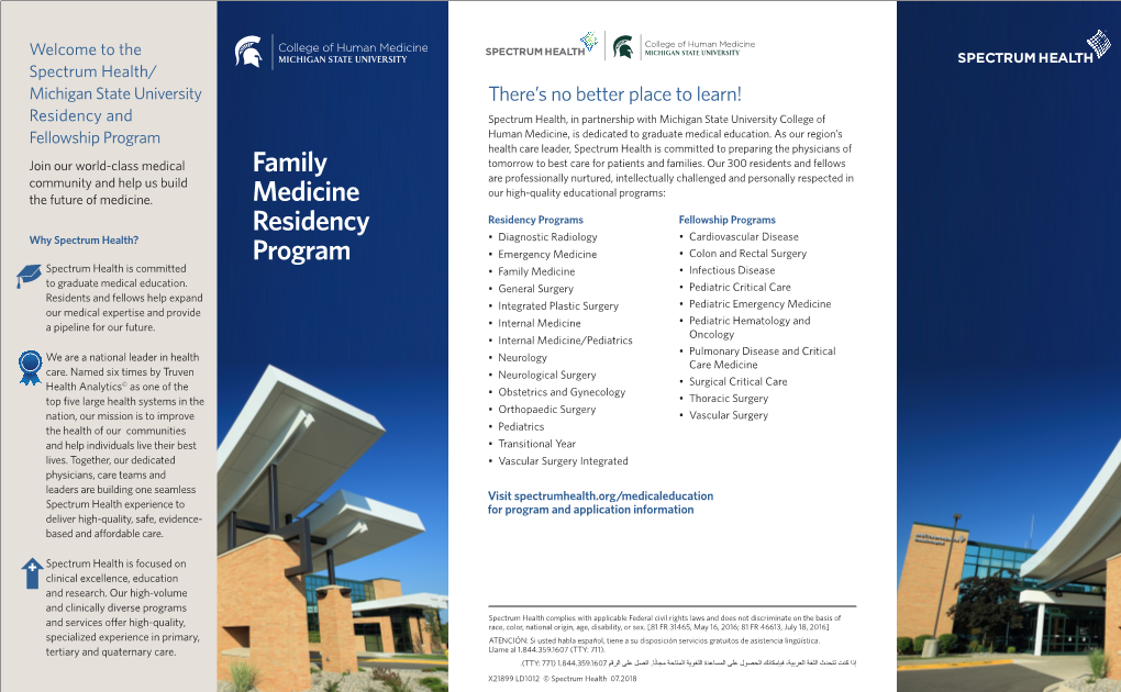 Family Medicine Residency Program