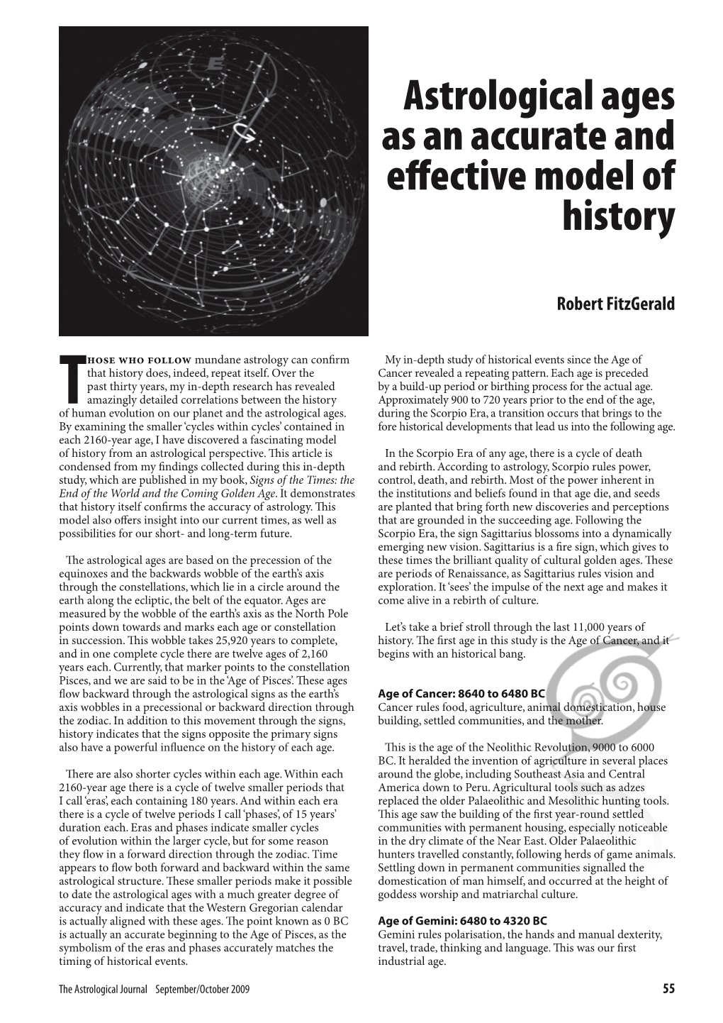 Astrological Ages As an Accurate and Effective Model of History