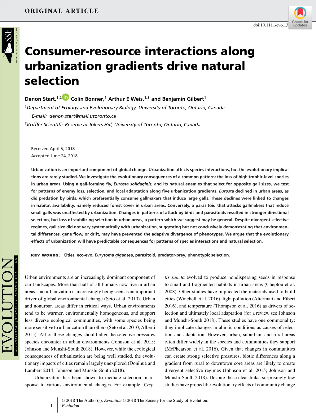 Start-Et-Al-2018-Evolution.Pdf