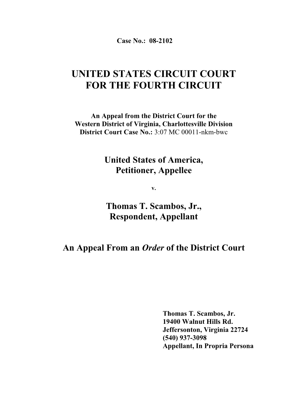 United States Circuit Court