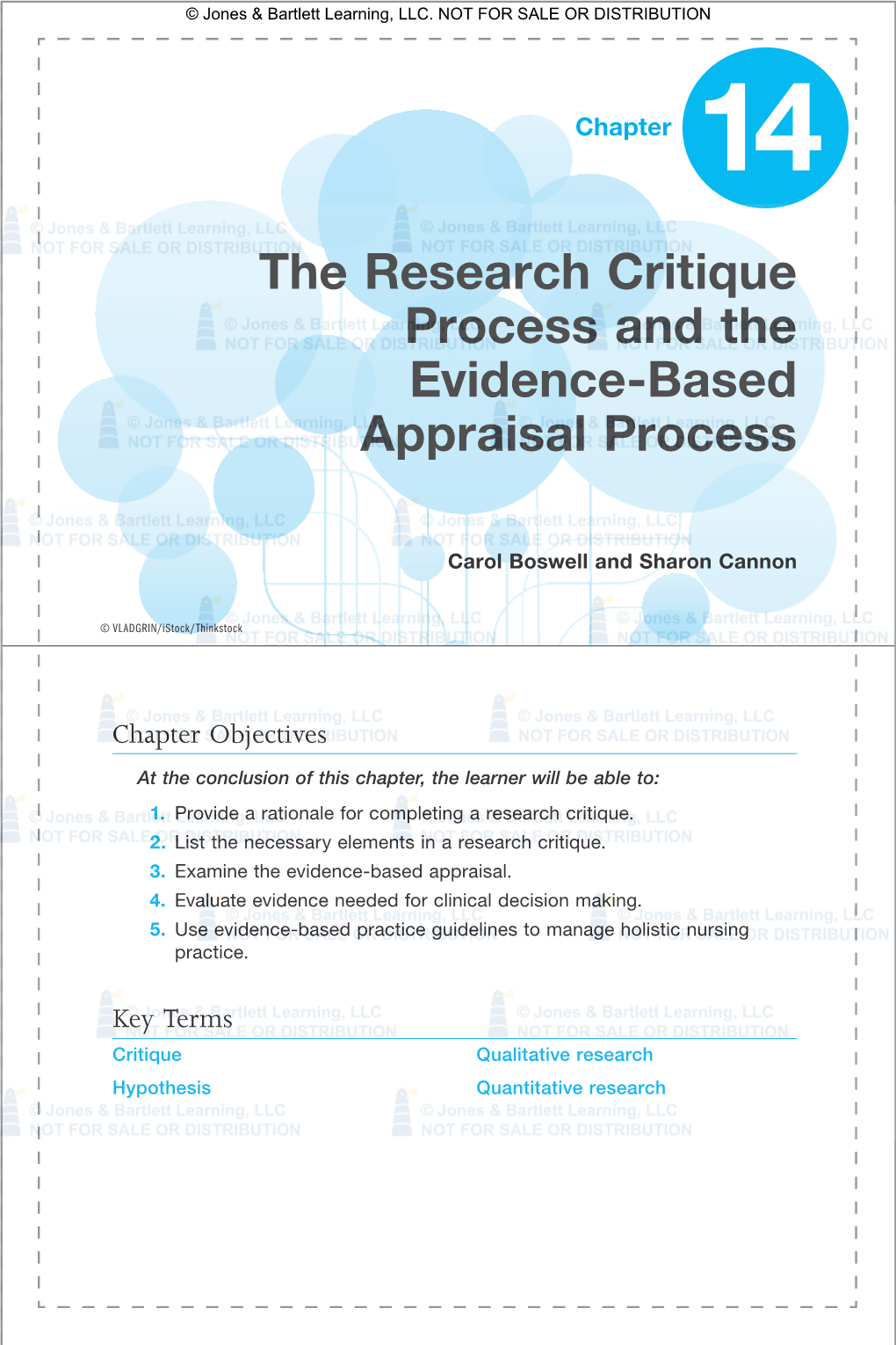 The Research Critique Process and the Evidence-Based Appraisal Process