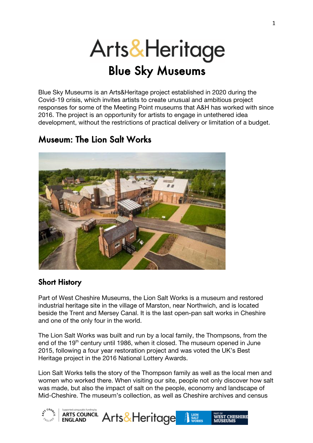Blue Sky Museums