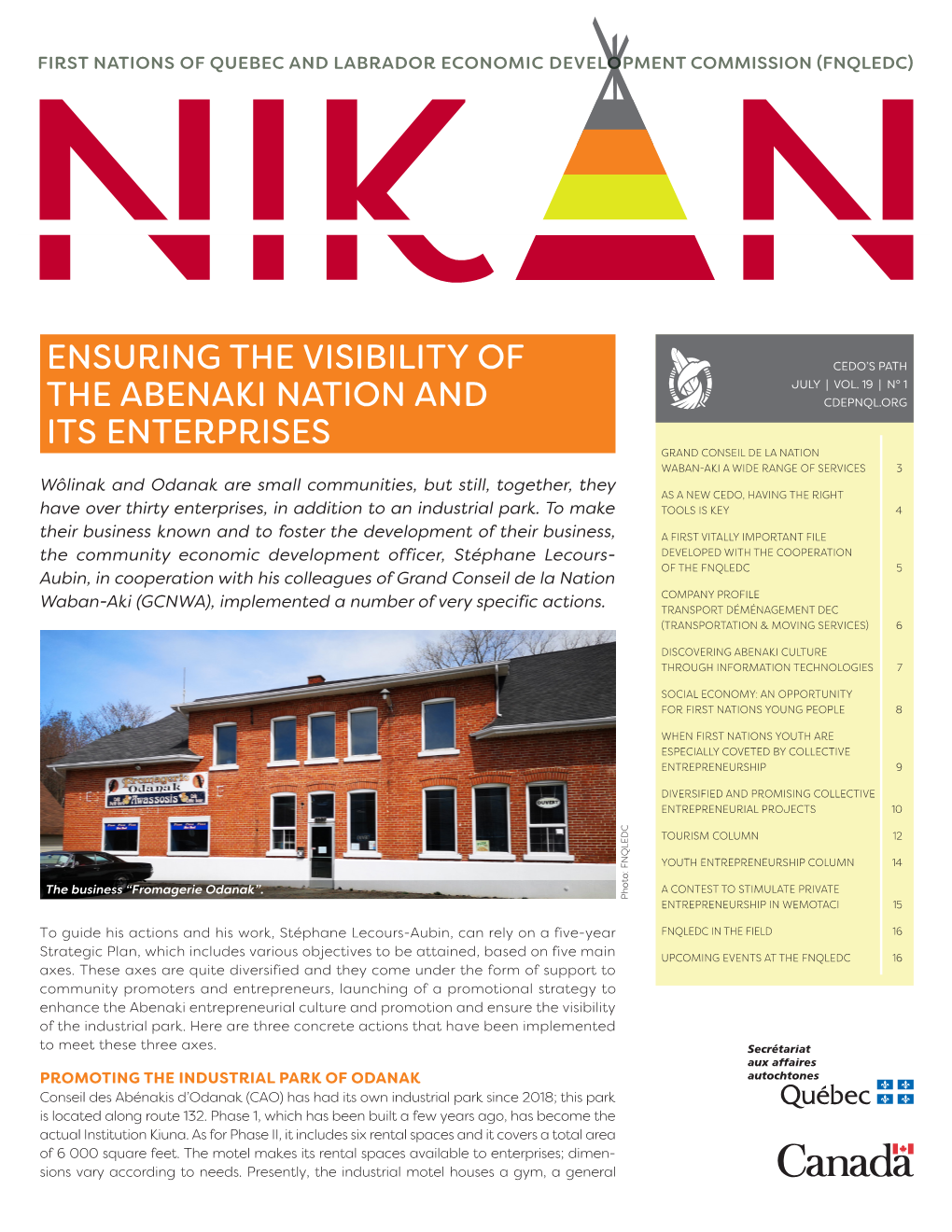 Nikan Bulletin of July 2019