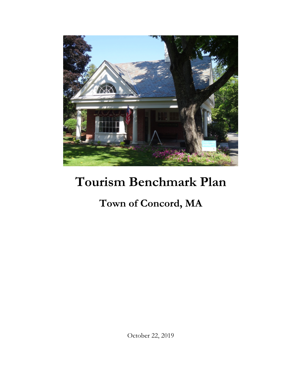 Concord Tourism Strategic Plan