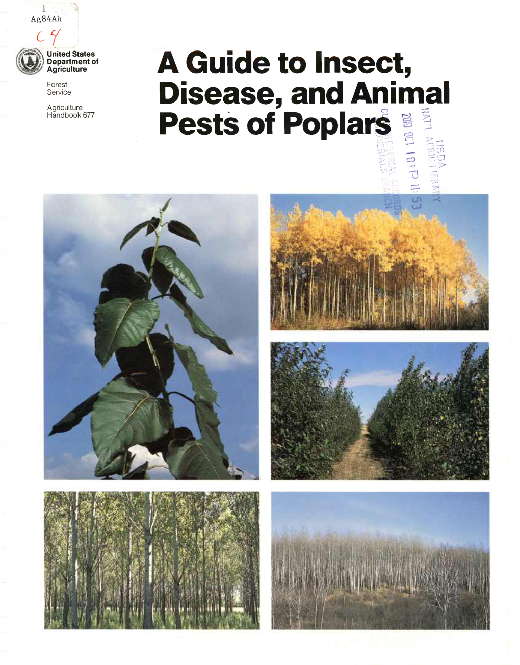 A Guide to Insect, Disease, and Animal Pests of Poplars