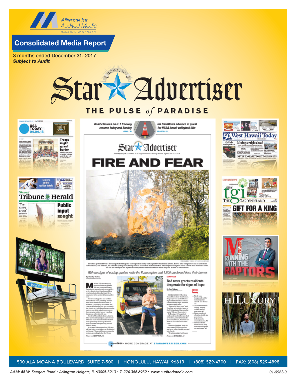 Star-Advertiser Total Visitors