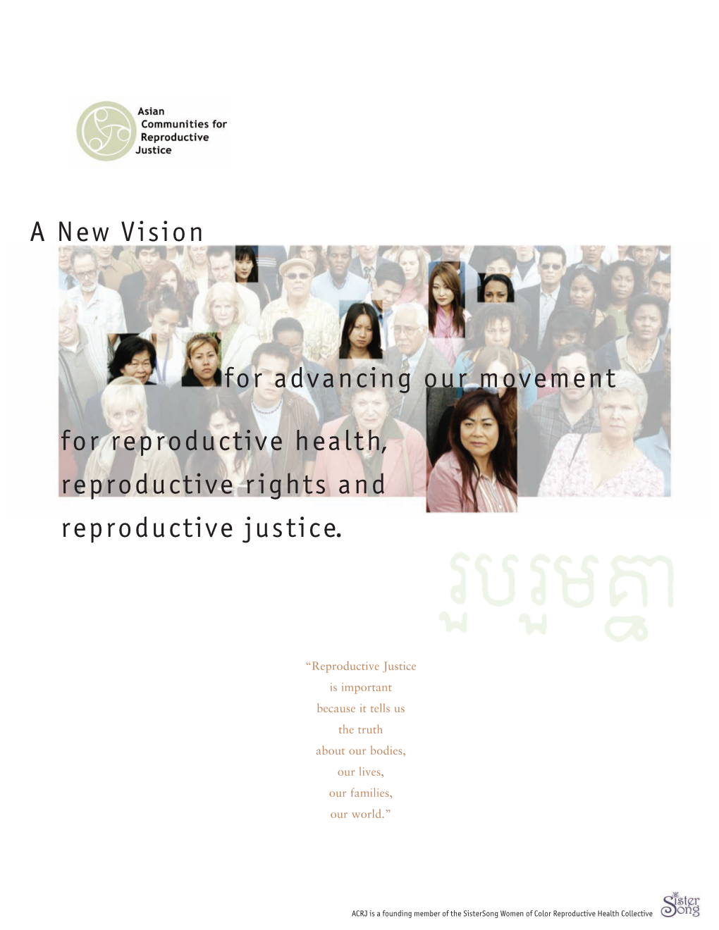 A New Vision for Advancing Our Movement for Reproductive Health