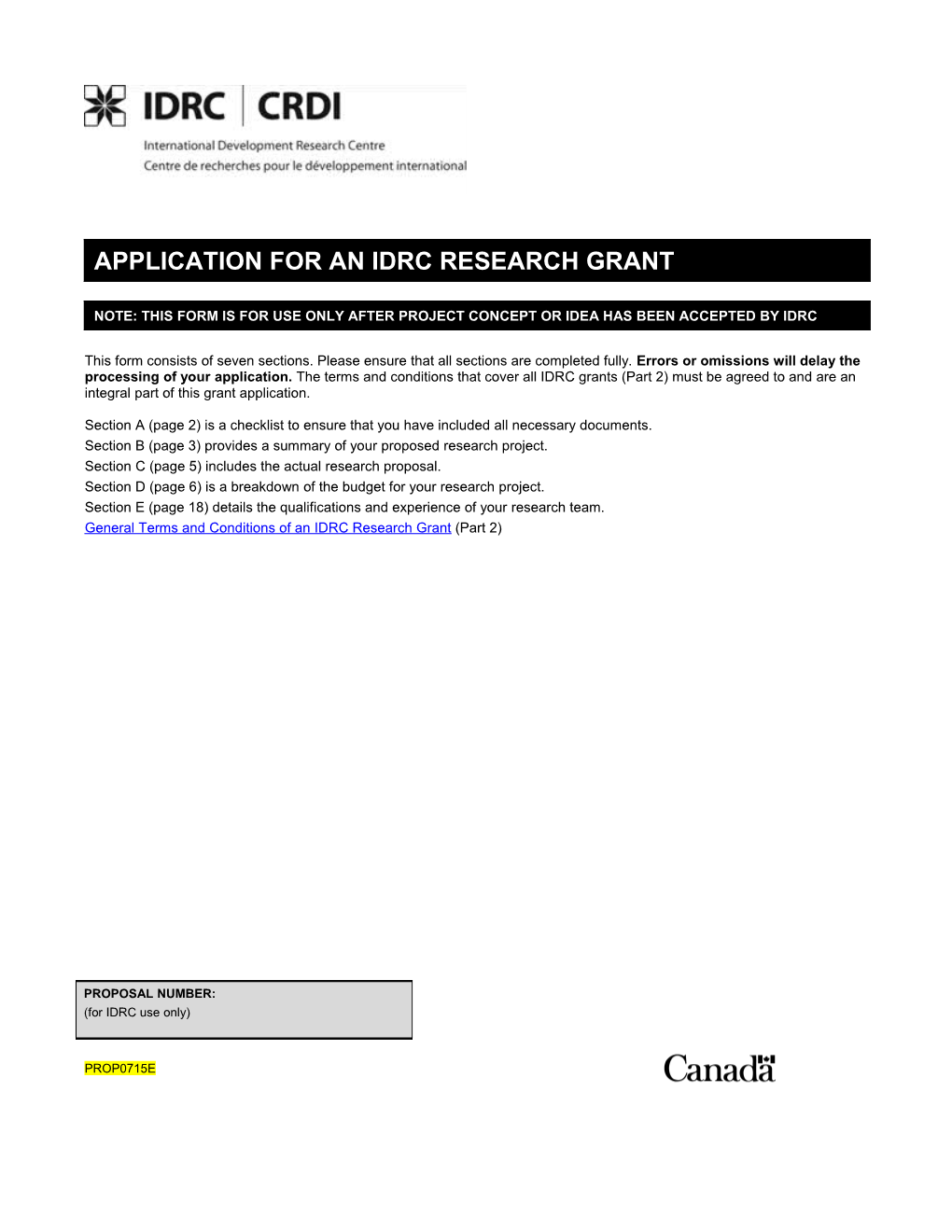 Section a (Page 2) Is a Checklist to Ensure That You Have Included All Necessary Documents