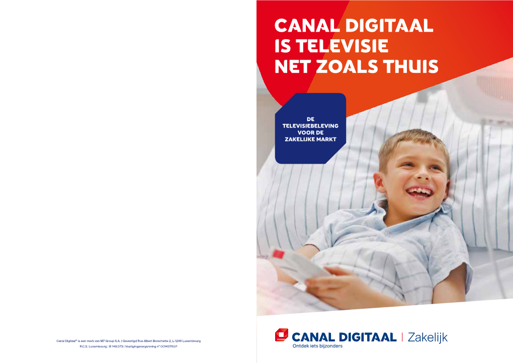 Canal Digitaal Is Televisie Net Zoals Thuis