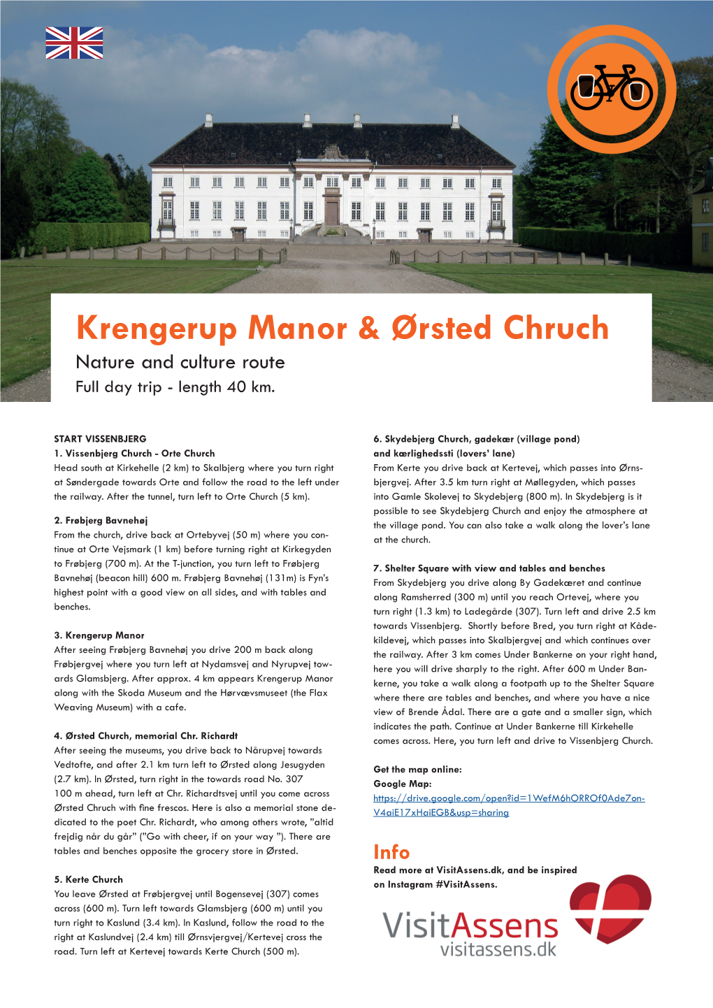 Krengerup Manor & Ørsted Chruch