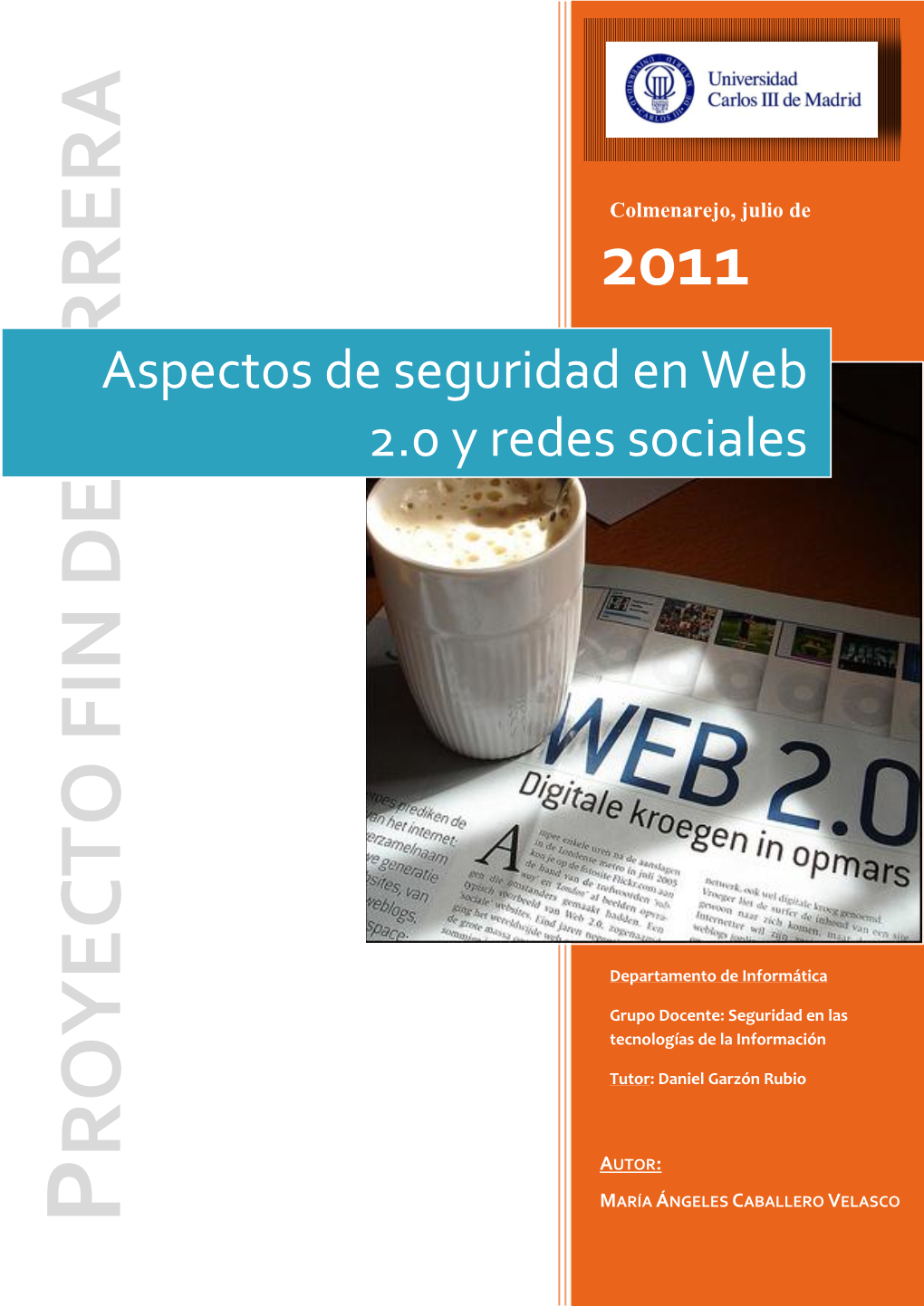 Aspectos De Seguridad En Web 2.0 Y Redes Sociales 2011