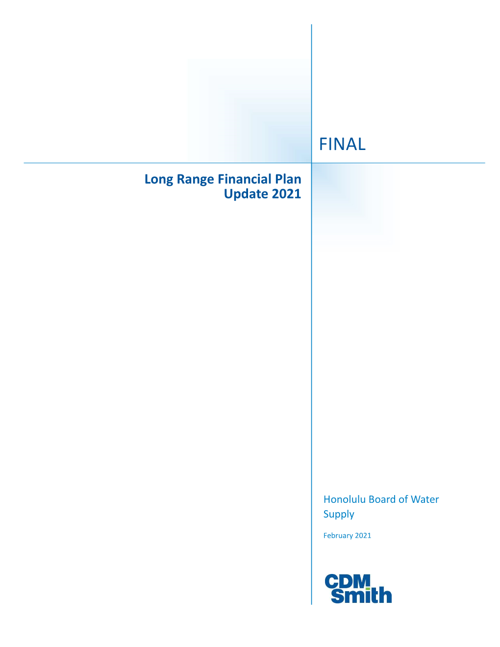 Long Range Financial Plan Update 2021