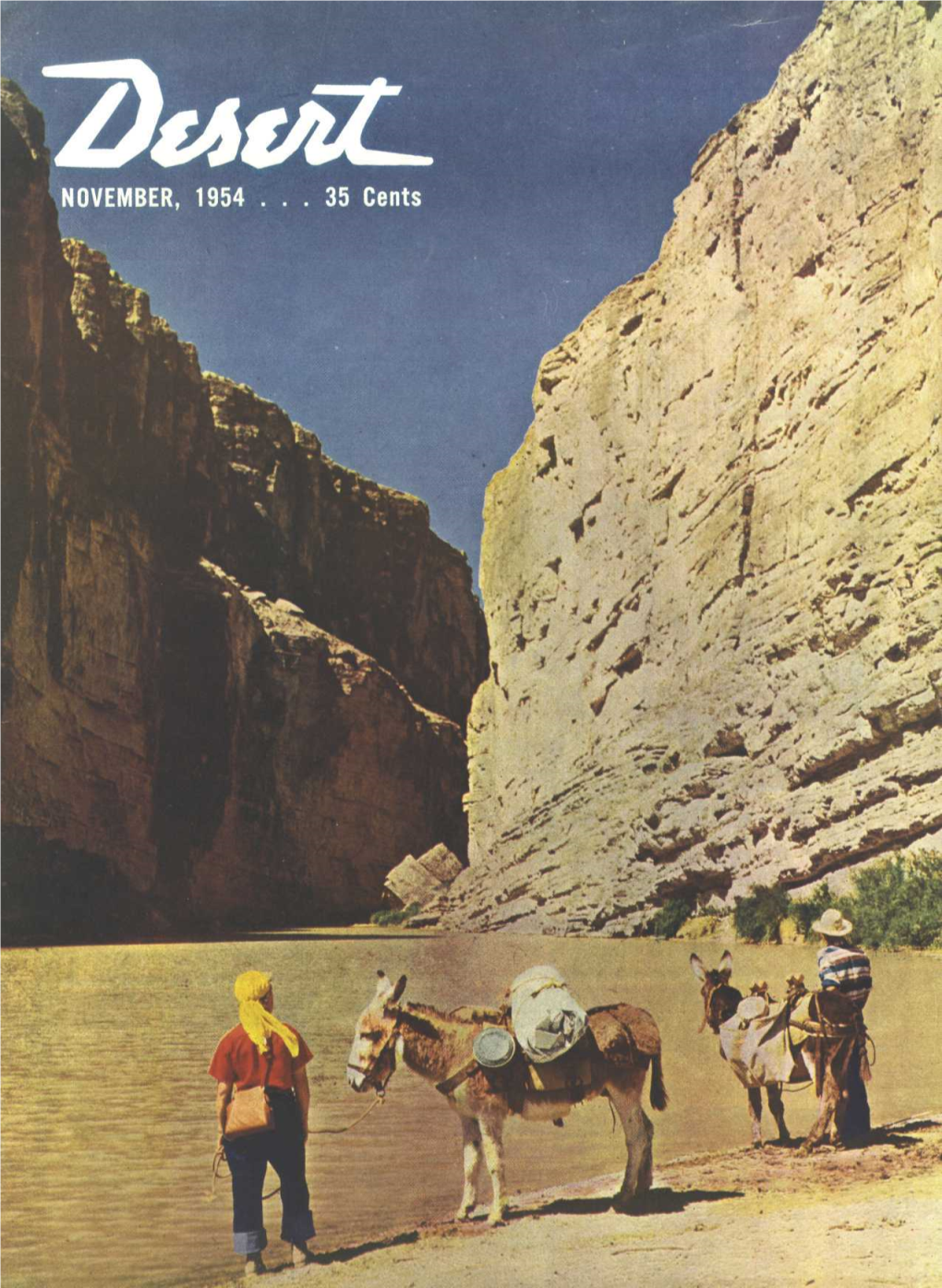 Desert Magazine 1954 November