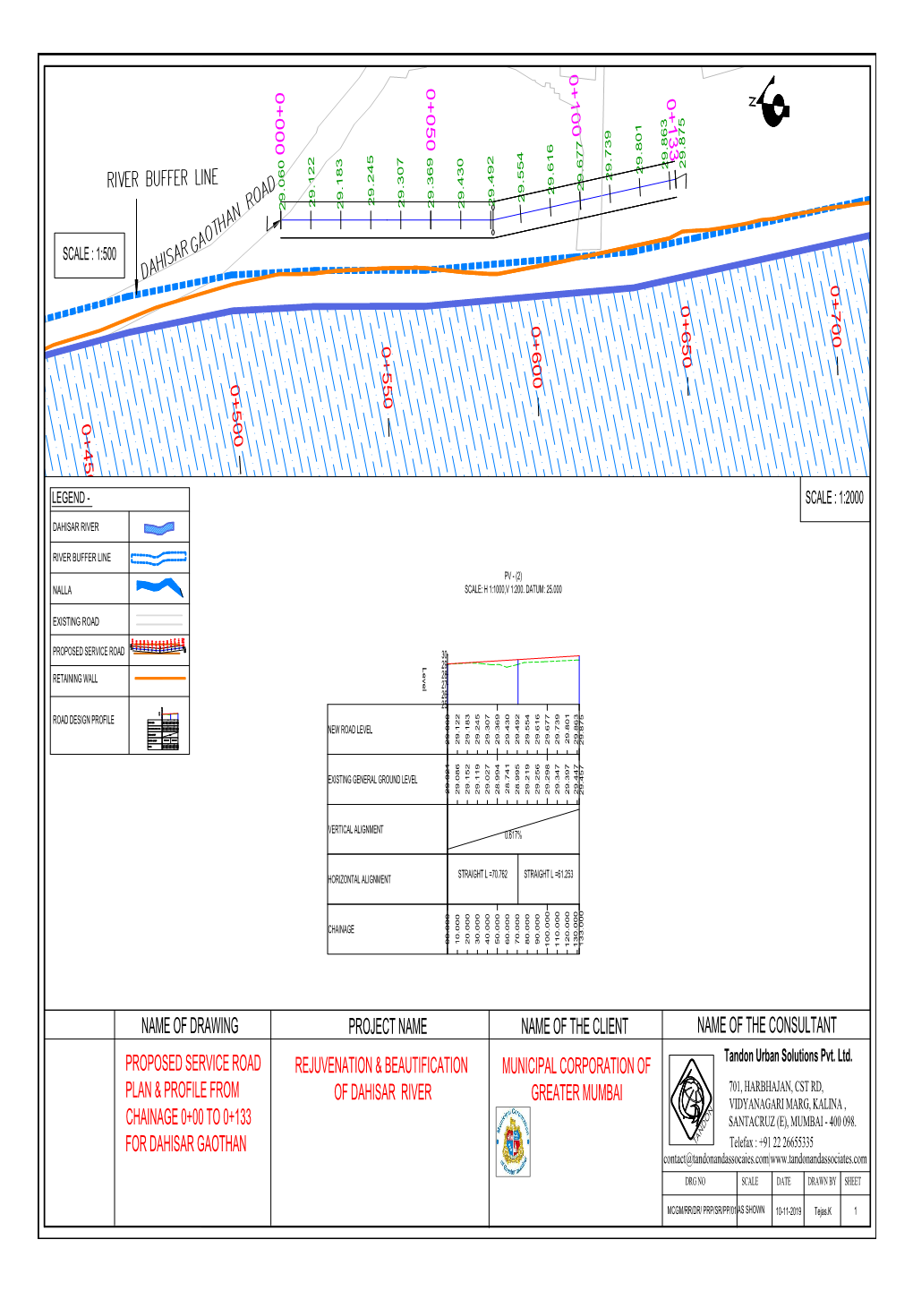 Rejuvenation & Beautification of Dahisar River Project