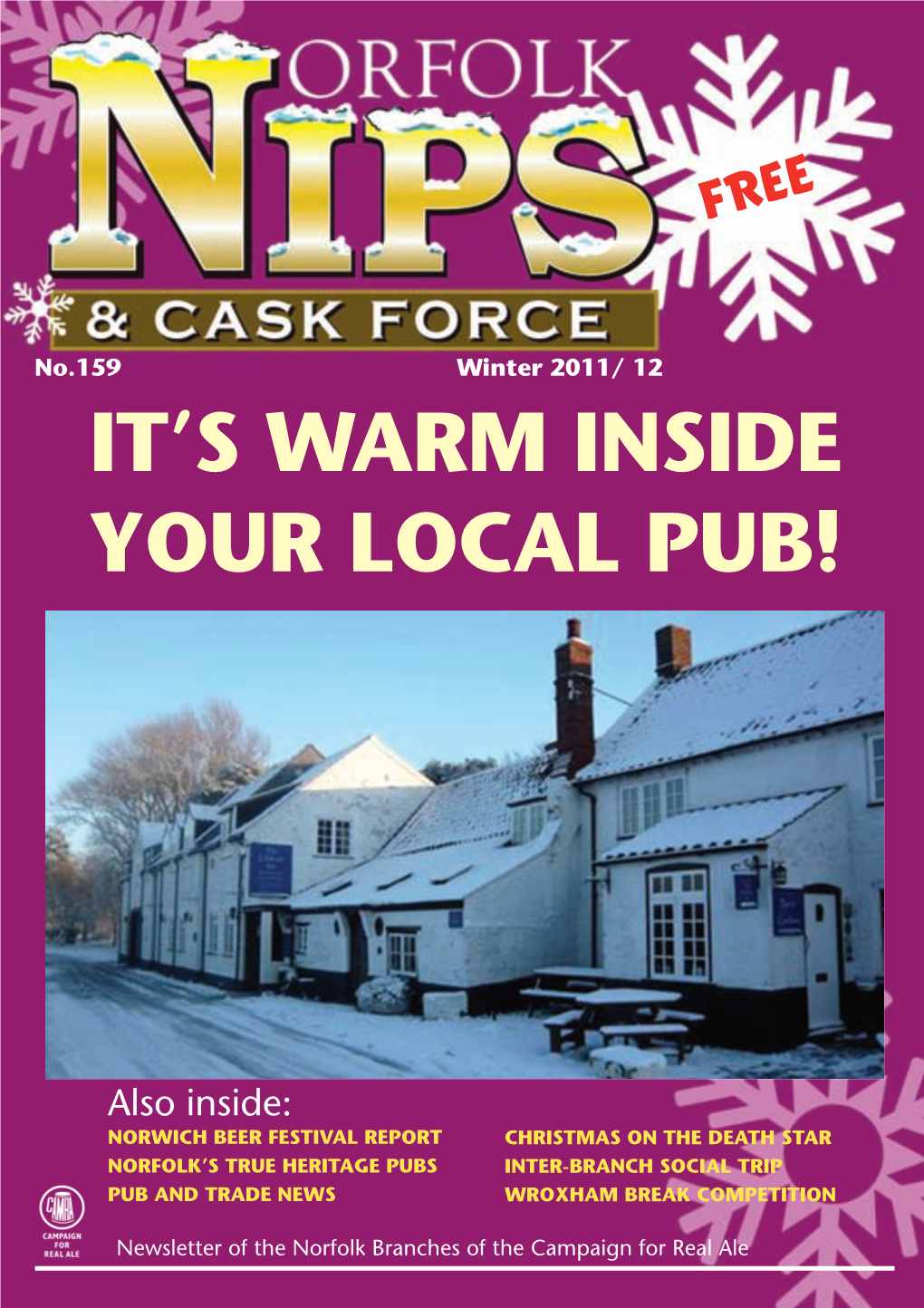 It's Warm Inside Your Local Pub!