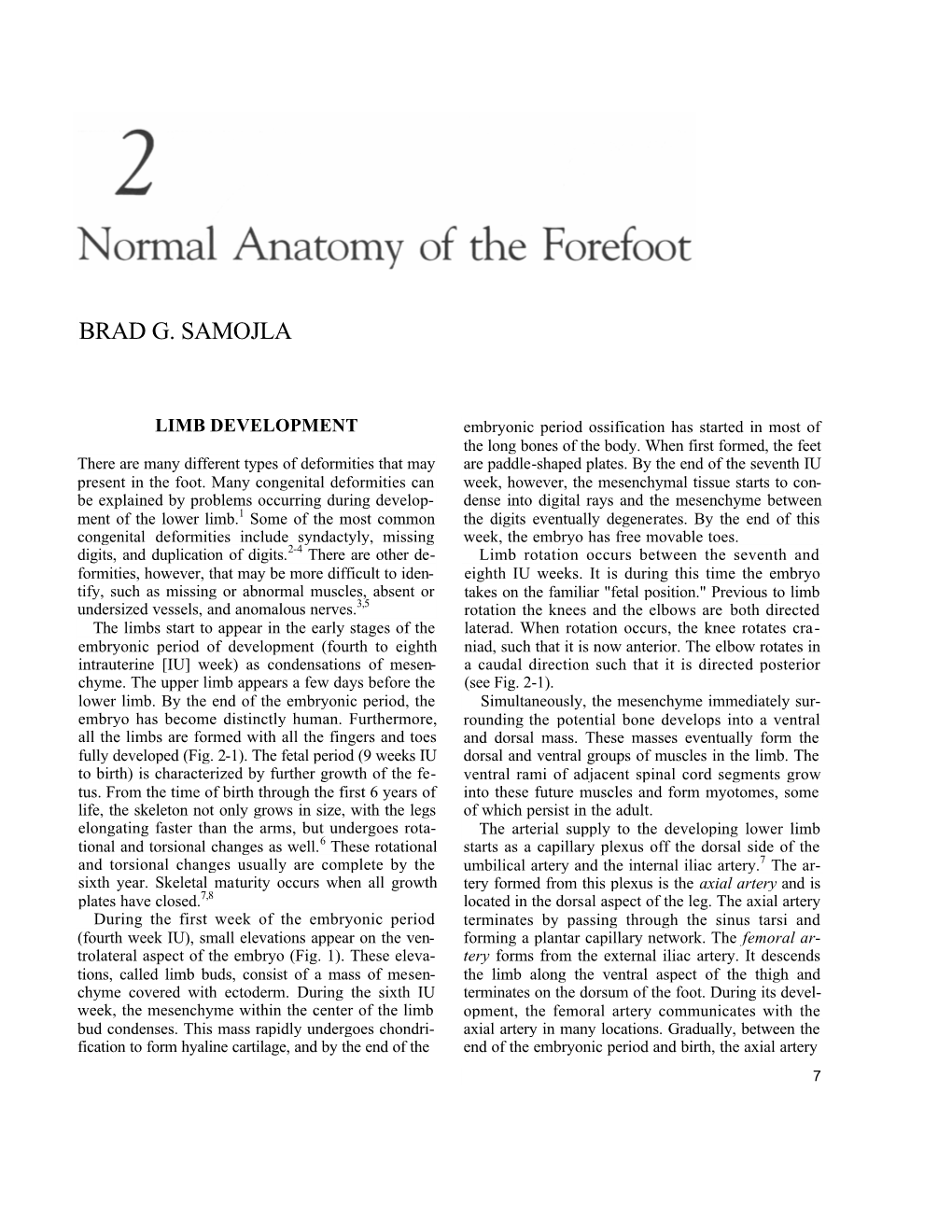 HV Chapter 02-Normal Anatomy of the Forefoot