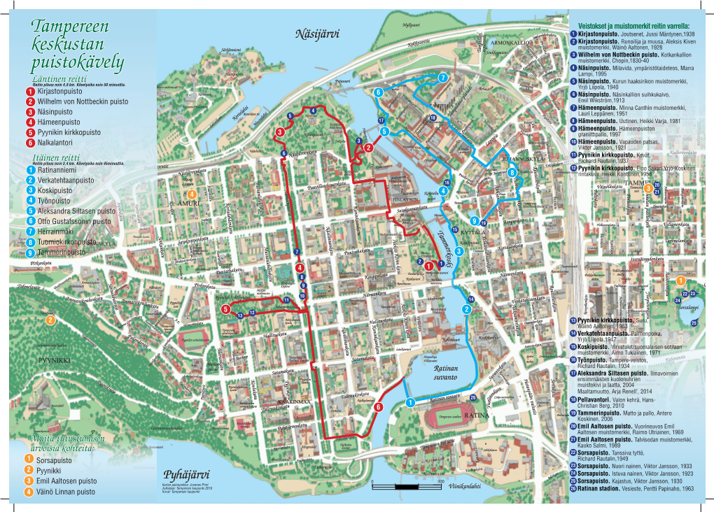 Tampereen Keskustan Puistokävely